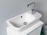 Umyvadlo na desku VitrA Shift 50x25 cm otvor pro baterii vpravo 7070-003-0921 7070-003-0921