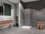 Lansanit Boční stěna SPF 800, chrom/čiré sklo LAN05017