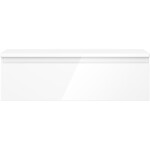 MEXEN/S - Orio koupelnová skříňka pod umyvadlo 80 cm s deskou, 1 šuplík, bílá lesk 91A10-08023-1-BFC00