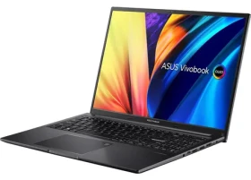 ASUS Vivobook 16 černá / Notebook / 16" WUXGA OLED / Intel Core 9 270H / 8GB DDR5 / 512GB SSD / bez OS (X1605VA-OLED248Z)