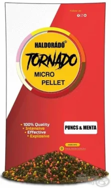 Haldorádó Pelety Tornado Micro Pellets 400g 2mm Punč-Mentol (HD23811)