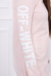 Off White powder pink šaty UNI