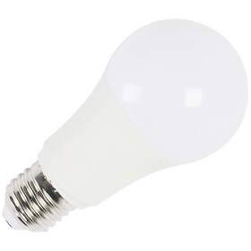 SLV 1005318 LED Energetická třída (EEK2021) F (A - G) E27 klasická žárovka (Ø x d) 60 mm x 110 mm 1 ks - SLV LA 1005318 A60 E27 RGBW smart LED světelný zdroj bílý/mléčný 9 W CRI 90 230°