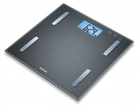 Beurer BF 180 černá / diagnostická váha / LCD / max 180 kg / 2x 3 V baterie CR2032 (4211125749095)
