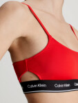 Dámská plavková podprsenka KW0KW02425 XNE červená Calvin Klein