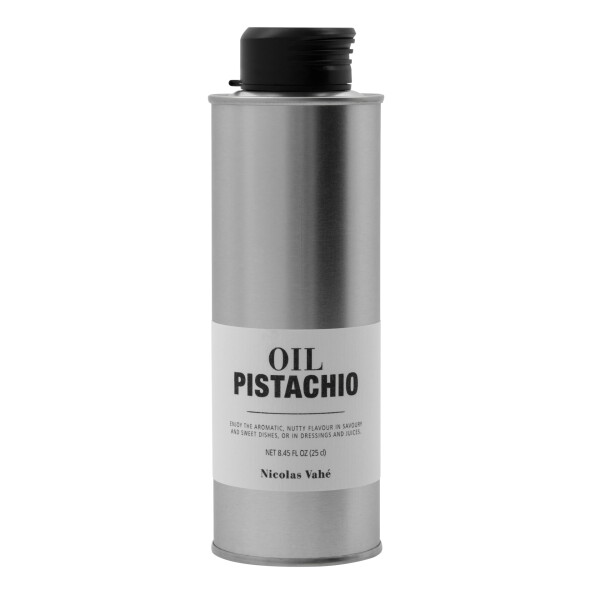 Nicolas Vahé Pistáciový olej v plechové dóze 250 ml, stříbrná barva, kov