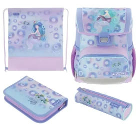 Herlitz Loop Plus Mystic Mermaid / Školní batoh / Ergonomický design / 17 l / Reflexní prvky / Bederní pás (50046201)