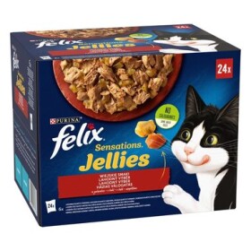 Felix Sensations Jellies v želé 24 x 85 g