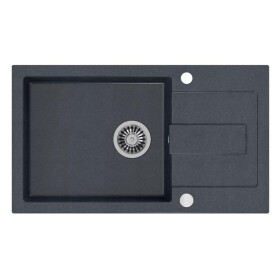 Dřez Chrystian136 780x450x185 černý