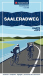 Saale Cyklostezka - Z Münchbergu do Schönebecku (Elbe) 1:50 000 / cykloturistická mapa KOMPASS
