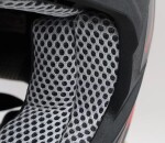 Motokrosová helma Xrc Totter blk/grey/red - XS / černá