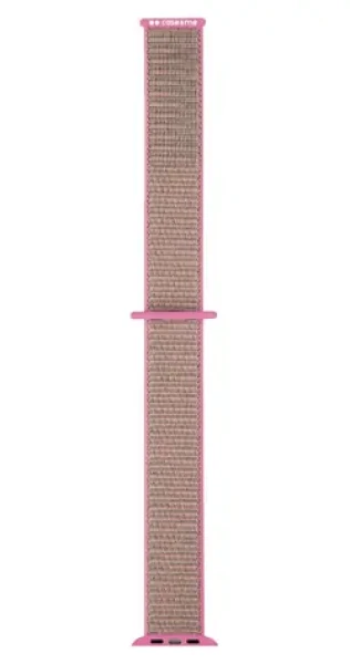SBS CaseMe růžová / Řemínek / nylonový / pro Apple Watch 38/40/41 mm