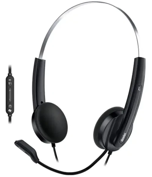 GENIUS HS-220U AI / Headset s mikrofonem / USB / Copilot (31710020402)