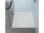 CERANO - Sprchová vanička obdélníková Loro - litý mramor - bílá matná - 120x90x3,5 CER-413612