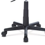 Kancelářská židle, zelená mesh, plastový kříž, síťovina černá