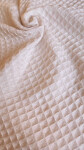 Pánské vaflové pončo Saimaa s kapucí Egret L-XL