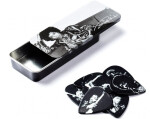 Dunlop JHPT05H Jimi Hendrix Silver Portrait Pick Tin