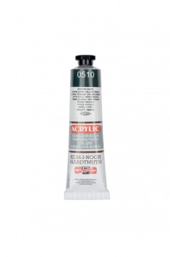 Akrylová barva Koh-i-Noor 40 ml - zelená tmavá 0510