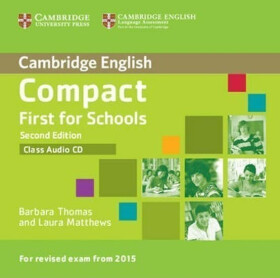 Compact First for Schools Class Audio CD, 2nd - Thomas, Barbara