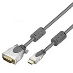 Home Theater HQ kabel HDMI male DVI-D male (24+1) single link 10m (4040849524660)