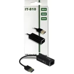 Inter-Tech Argus IT-810 / USB adaptér / Gigabit Ethernet / Realtek RTL8153 (88885437)