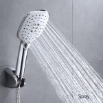 Mereo Dita sprchová baterie s talířovou hranatou sprchou, bílá CBE60104SJD