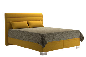 Postel Britania 160 x 200 látka: Nero Beige / Alfa Gold