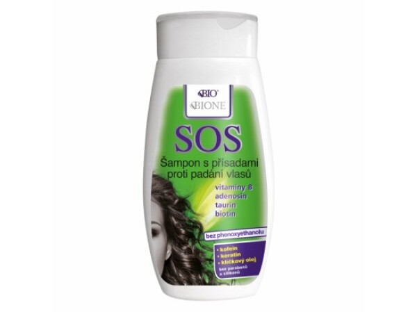 Bio Bione SOS BIO šampon proti padání vlasů 260 ml
