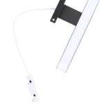 Mereo Led koupelnové osvětlení nad zrcadlo, černá, 60 cm, 12 W, 780 lm, 4000 K, IP44, 230 V CN700B60