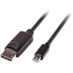 Digitus kabelový adaptér DisplayPort DP - HDMI typu A M - M 1.0 m / s blokováním DP 1.2 HDMI 2.0 / 4K / 60Hz / CE / bl (AK-340303-010-S)