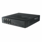 Akasa Cypher SPC Thin / Mini ITX / bez zdroje / možnost pověšení na zeď / hliník / OEM (A-ITX39-M1B)