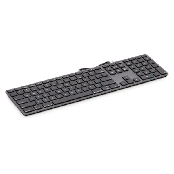 LMP Klávesnice pro Mac vesmírně šedá / Drátová klávesnice / USB / US layout / 109 kláves (18293)