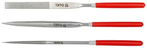 YATO YT-6150 / Sada pilníků jehlových diamantových 4 x 160 mm 3 ks (YT-6150)