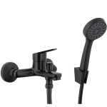 Vanová baterie se sprchou Sparc Black
