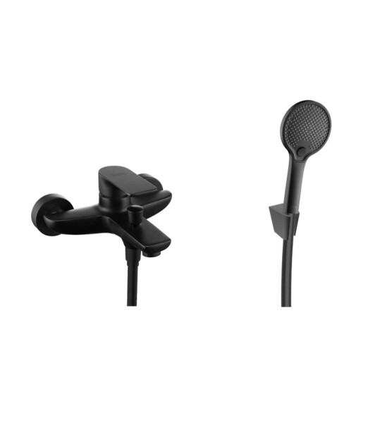 Kielle - Vega Vanová baterie s příslušenstvím EcoSpare, matná černá 10318SN54