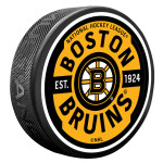 Mustang Puk Boston Bruins NHL Gear Textured Puck