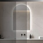 REA - Zrcadlo LED 90x60cm TOP-1 HOM-01520