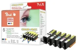 Peach Canon Combi Pack XL s čipem, PGI-550, CLI-551XL 316835
