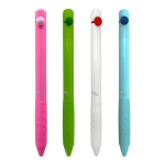 Spoko ReLeaf kuličkové pero - Bubbles, Easy ink, modrá náplň, displej, mix barev - 36ks