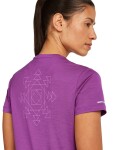 Dámské merino tričko s krátkým rukávem ICEBREAKER Wmns 125 Cool-Lite Sphere SS Tee Fusion, Passion velikost: XS