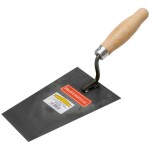 Lžíce ocel zednická, 180 x 130 mm, černá, ENCO