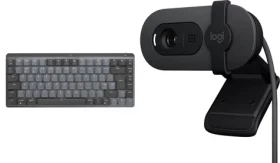 Logitech MX Mechanical Mini + Brio 100 / Kancelářský set / Mechanická klávesnice + webkamera
