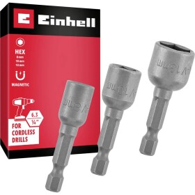 Einhell 135101 sada nástrčných klíčů a bitů 8 - 13 mm 1/4 (6,3 mm)