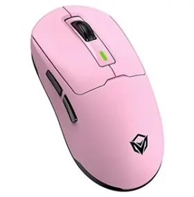 Meetion GW24 růžová / Herní myš / optická / 8000 DPI / Tri-Mode / RGB (GW24)
