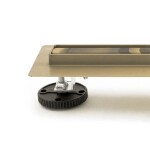 REA - Lineární odtokový žlab Neo Slim Pro 700 zlatá REA-G5603