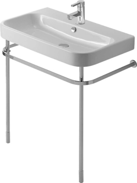 DURAVIT - Happy D.2 Kovový podstavec pro umyvadlo, Happy D.2 231865, chrom 0030781000