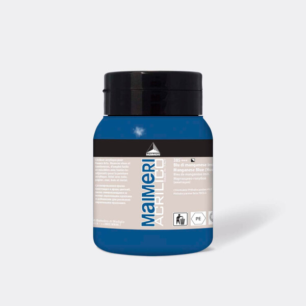 Maimeri Acrilico 500 ml Manganese Blue (Hue)