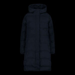 Dámský zimní kabát s kapucí CMP zateplená nepromokavá bunda černá (34K0096/N950) 48