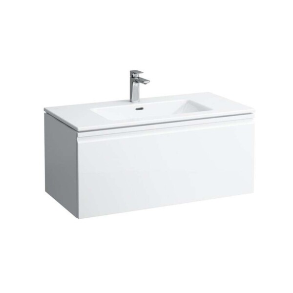 Laufen - Pro S Skříňka s umyvadlem, 120x53x50 cm, 1 zásuvka, matná bílá H8609674631041