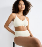 Dámská podprsenka GO Daily Cotton Soft bra - WHITE - bílá 00GZ - SLOGGI SILK WHITE XL